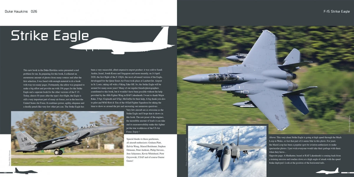 HMH Publications DH-026 Boeing F-15 E/K/SG Strike Eagle - Aircraft in Detail 026 (English Version) – zdjęcie 2