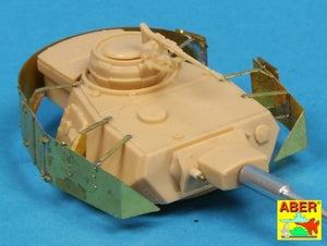 Aber 72A06 Osłony wieży do PzKpfw IV / Turret skirts for PzKpfw IV 1/72 – Bild 3