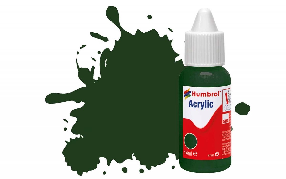Humbrol DB0003 N° 3 Vert Brunswick Brillant 14 ml.