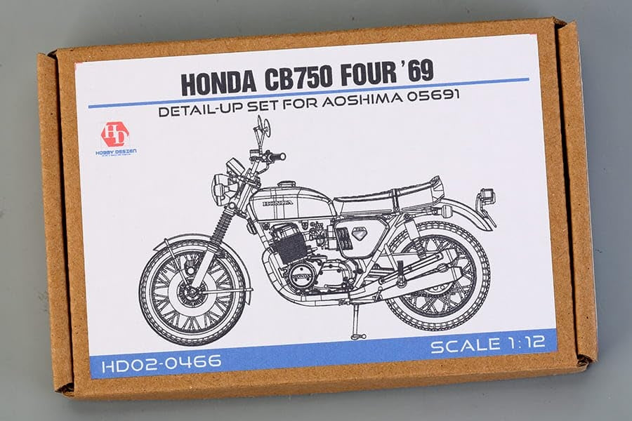 Hobby Design HD02-0466 Honda CB750 1969 pour kit de détail Aoshima 1/12 – image 2