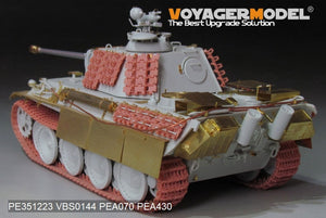 Voyager Model PE351223 WWII German Panther G Late ver.Basic For MENG TS-054 1/35 – Bild 9