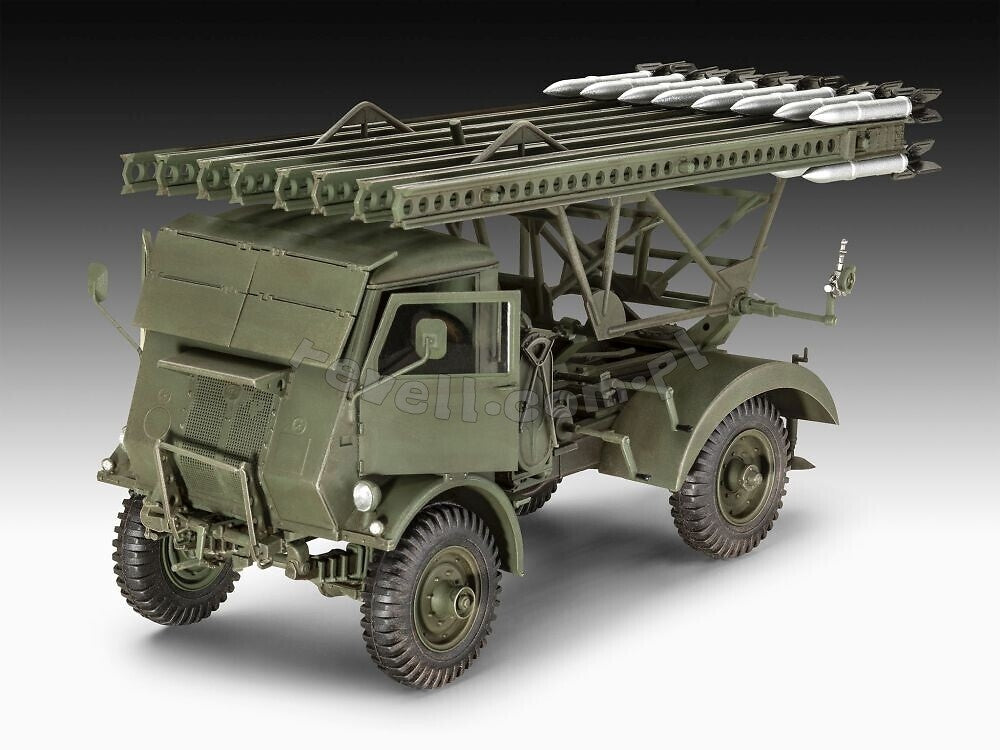 Revell 03338 W.O.T. 8 BM-13-16 Katyusha/ Cargo 1/35 – imagen 8