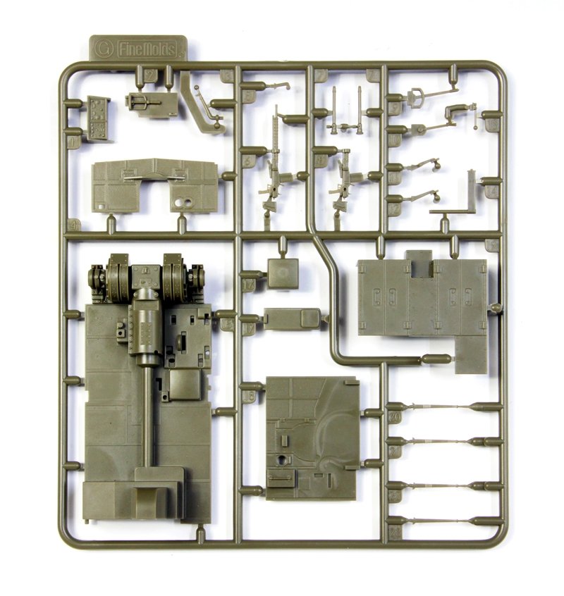 Fine Molds 35720 IJA Type 3 SPG Ho-Ni III Interior &amp;amp; Caterpillar Set 1/35 – immagine 2