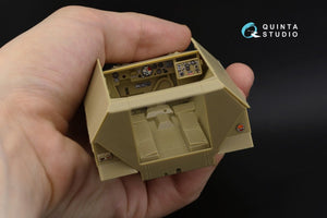Quinta Studio QD35050 SD.KFZ.251 Family 3D-Printed &amp;amp; coloured Interior on decal paper ( Tamiya ) 1/35 – imagen 3