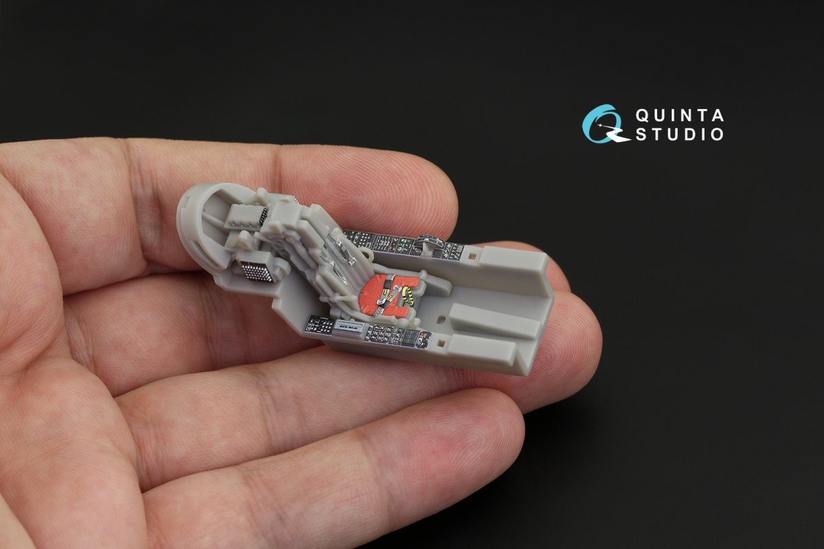 Quinta Studio QD48257 F-20 Tigershark 3D-Printed &amp;amp; coloured Interior on decal paper (Freedom Model) 1/48 – immagine 12