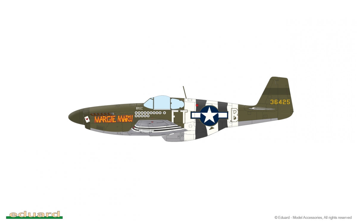 Eduard 11181 OVERLORD: D-DAY MUSTANGS / P-51B MUSTANG DUAL COMBO 1/48 – immagine 10