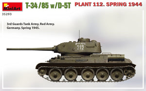 MiniArt 35293 T-34/85 w/D-5T PLANT 112. SPRING 1944 1/35 – Bild 3