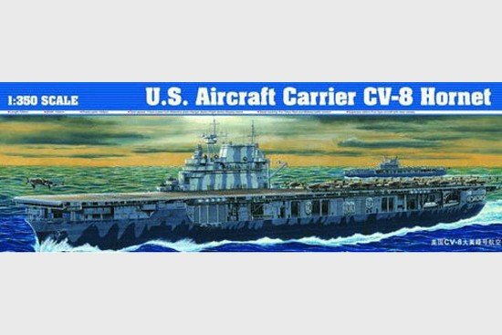 Trumpeter 05601 U.S. Aircraft Carrier CV-8 Hornet 1/350