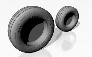 Armory Models AW48309 F-5E/F Tiger-II wheels 1/48 – zdjęcie 2