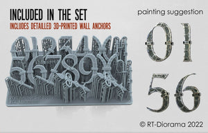 RT-Diorama 35659 Wall Anchor Set [Type 1] 1/35 – Bild 2