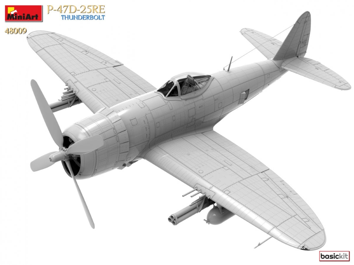 MiniArt 48009 P-47D-25RE THUNDERBOLT. BASIC KIT 1/48 – image 7