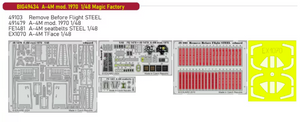 Ensemble de détails Eduard BIG49434 A-4M Mod. 1970 pour Magic Factory au 1/48 – image 2