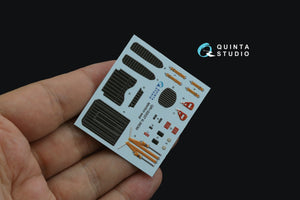 Quinta Studio QR+32037 K-36DM (initial release) ejection seat (for Su-17M3/M4/UM3/22, Su-24, MiG-29 9-12 Early aircraft) (All kits) 1/32 – immagine 3