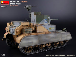 MiniArt 35423 Stuart Mk.I “Honey” Early Prod. w/Sun Shields 1/35 – immagine 12