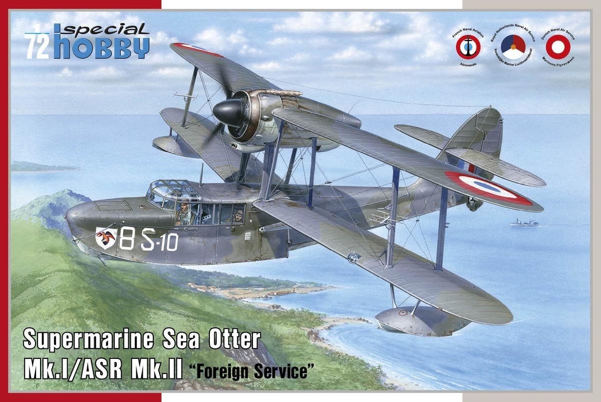 Special Hobby 72431 Supermarine Sea Otter Mk.I/ASR Mk.II &amp;#39;Foreign Service&amp;#39; 1/72