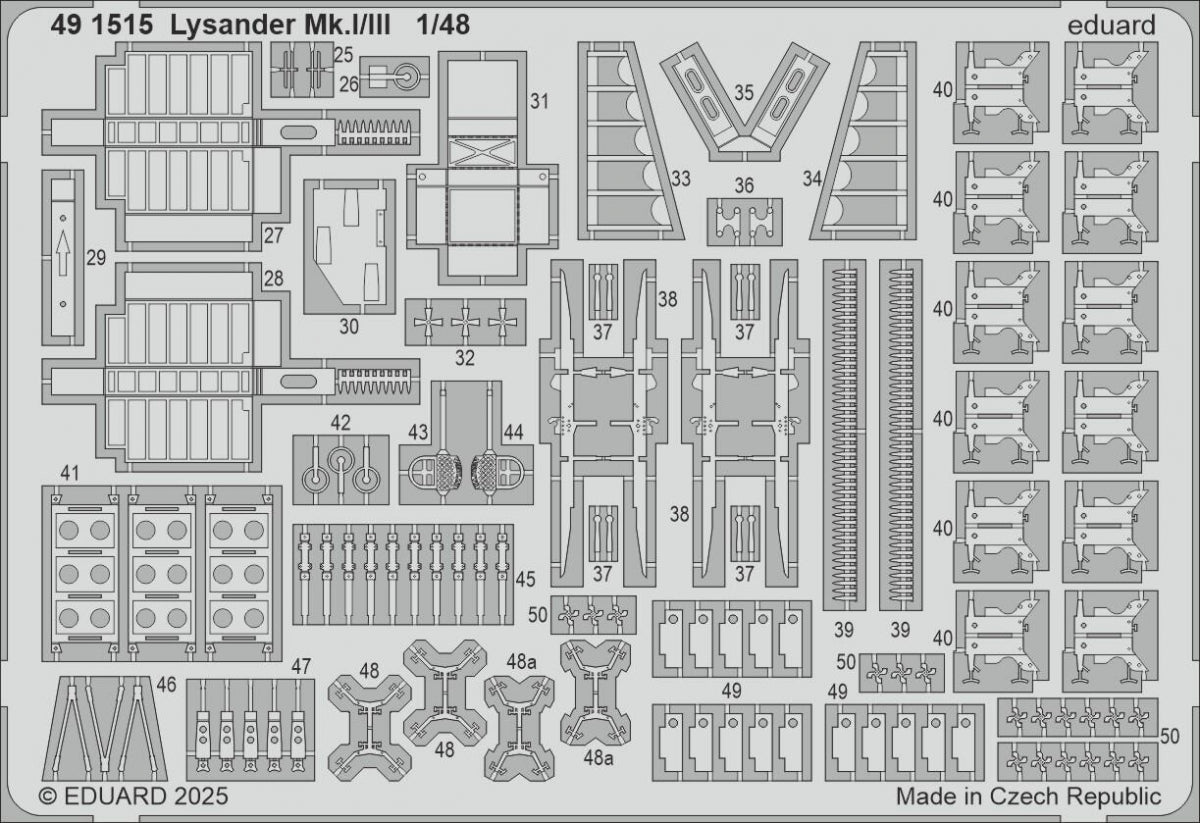 Eduard 491515 Lysander Mk. I/III Airfix 1/48 – image 2