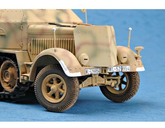 Trumpeter 01524 German 2cm Flakvierling 38 auf Selbstfahrlafette 1/35 – Bild 3