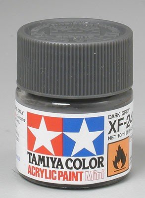 Tamiya XF24 Dark Grey (81724) Acrylic paint 10ml – Bild 2