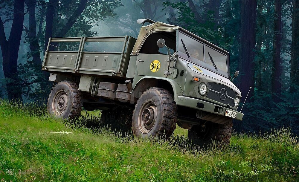 Revell 63348 Unimog 404 S Model Set 1/35 – Bild 2