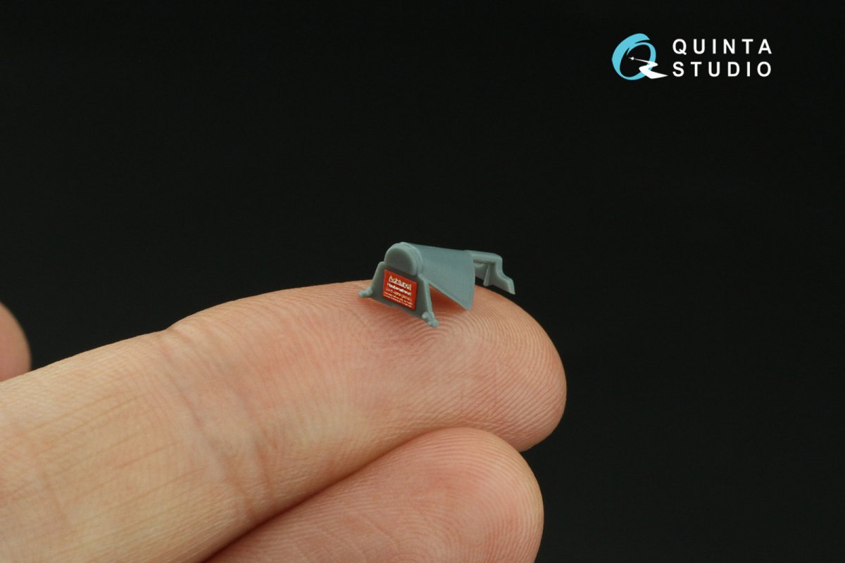 Quinta Studio QD72041 Fw 190A-8 3D-Printed &amp;amp; coloured Interior on decal paper (Eduard) 1/72 – immagine 6