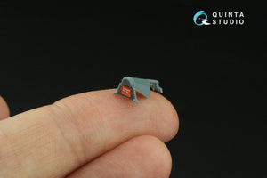 Quinta Studio QD72041 Fw 190A-8 3D-Printed &amp;amp; coloured Interior on decal paper (Eduard) 1/72 – immagine 6