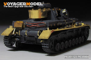 Voyager Model PE351123B WWII German Pz.Kpfw.IV Ausf.F1 Basic（B ver included Ammo）（For TAMIYA 35374） 1/35 – image 3