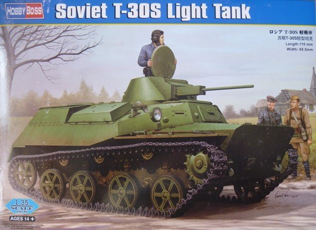 Hobby Boss 83824 Soviet T-30S Light Tank 1/35