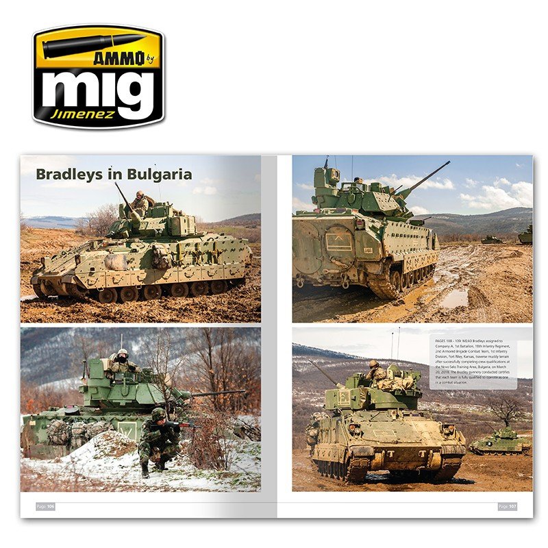 AMMO of Mig Jimenez 5951 M2A3 BRADLEY FIGHTING VEHICLE IN EUROPE IN DETAIL VOL. 1 (English) – imagen 3