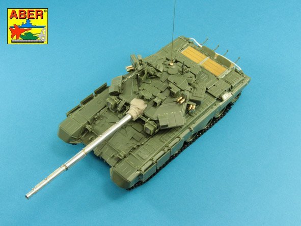 Aber 35L-145 125mm 2A46M-5 Barrel for Russian Tank T-90 T-90A 1/35 – immagine 11