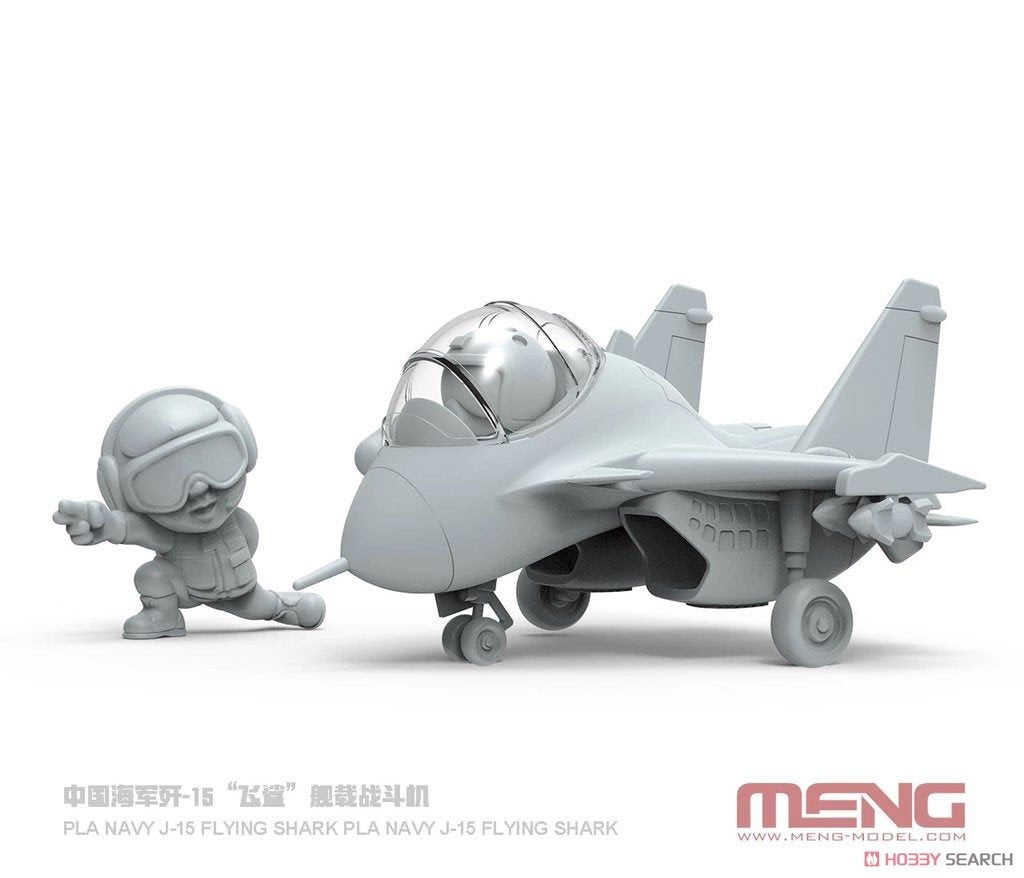 Meng Model mPLANE-008 Carrier-Based Fighter Pla Navy J-15 Flying Shark – Bild 4