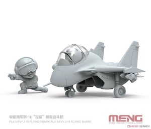 Meng Model mPLANE-008 Carrier-Based Fighter Pla Navy J-15 Flying Shark – Bild 4