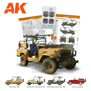 AK Interactive AK35003 FJ43 PICKUP WITH SPG-9 RECOILLESS GUN 1/35 – Bild 2