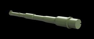 Panzer Art GB35-149 OTO Melara L/44 gun for MBT C1 Ariete 1/35 – Bild 3