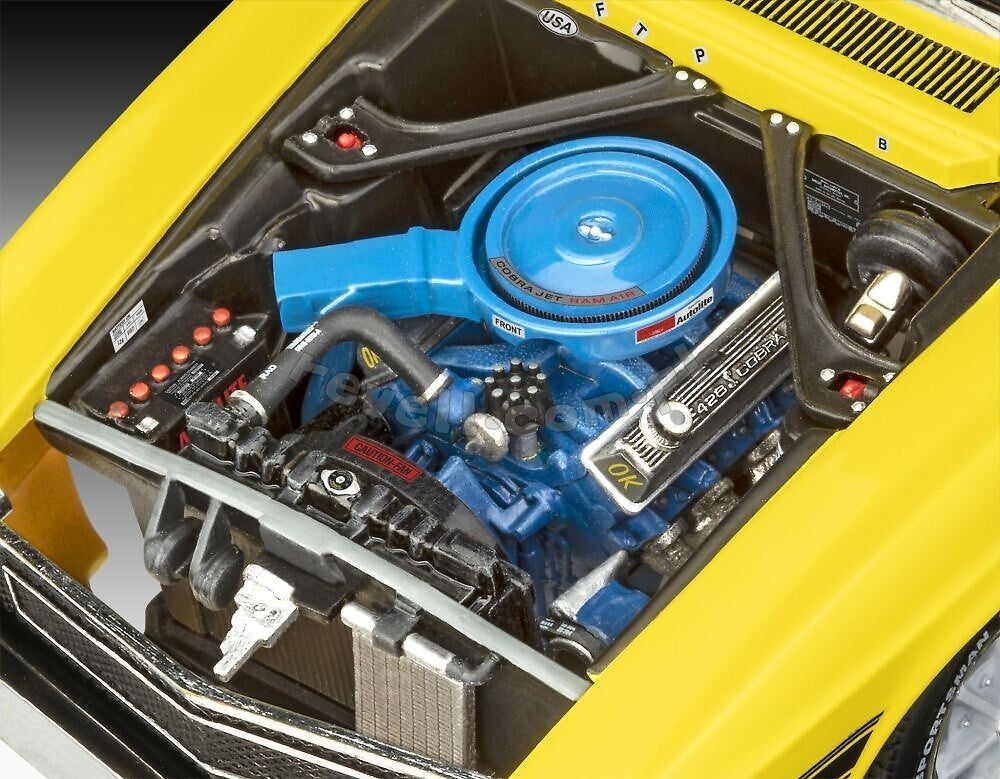Revell 07729 Shelby Mustang GT500 &amp;#39;70 1/25 – immagine 8