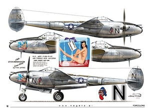 Kagero 15040 Pacific Lightnings Part I (kalkomania) PL/EN – immagine 7