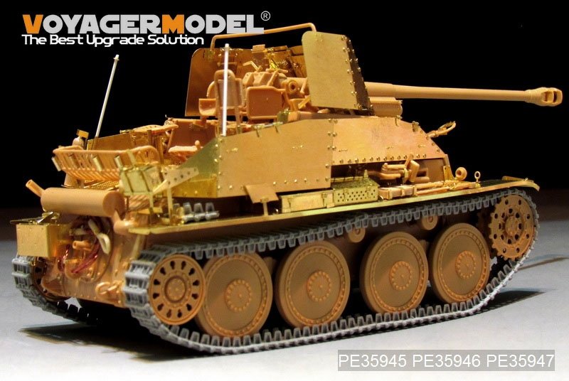 Voyager Model PE35945 WWII German Tank Destroyer Marder III (Sd.Kfz.139)Basic For TAMIYA 35248 1/35 – image 4