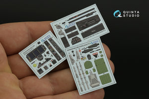 Quinta Studio QD48453 MiG-17F 3D-Printed coloured Interior on decal paper (AMMO/Kinetic) 1/48 – Bild 3