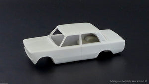 Maquette FPW 72601 Fiat 125p polonaise, première version civile, échelle 1/72  – image 3
