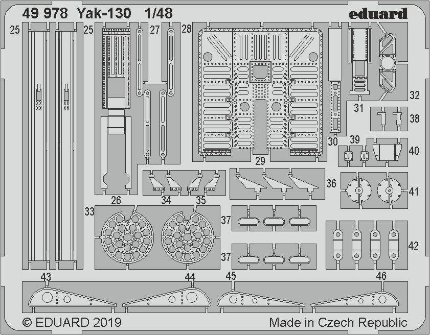 Eduard BIG49225 Yak-130 ZVEZDA 1/48 – zdjęcie 5