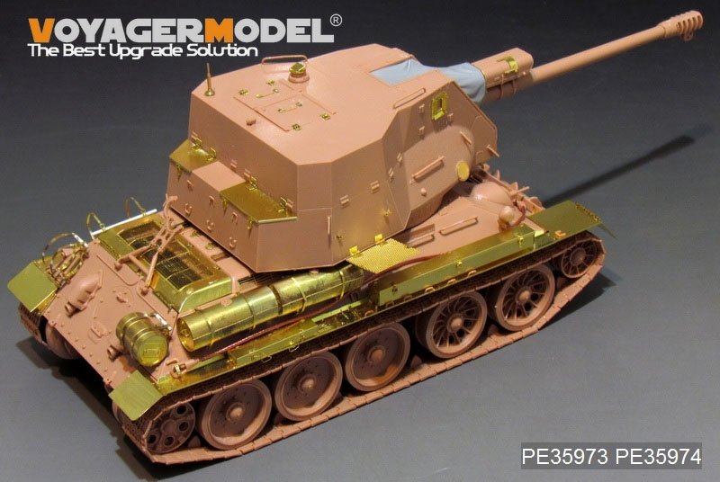 Voyager Model PE35973 Egyptain T-34/122 S.P.G Basic For RFM 5013 1/35 – zdjęcie 11