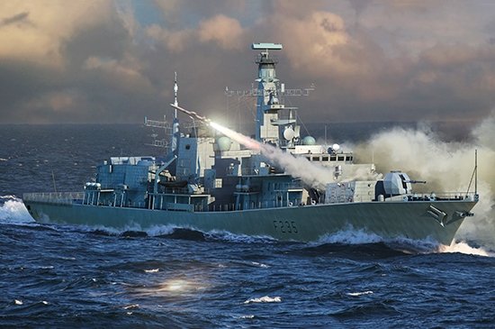 Trumpeter 06722 Frégate HMS TYPE 23 – Monmouth (F235) 1/700