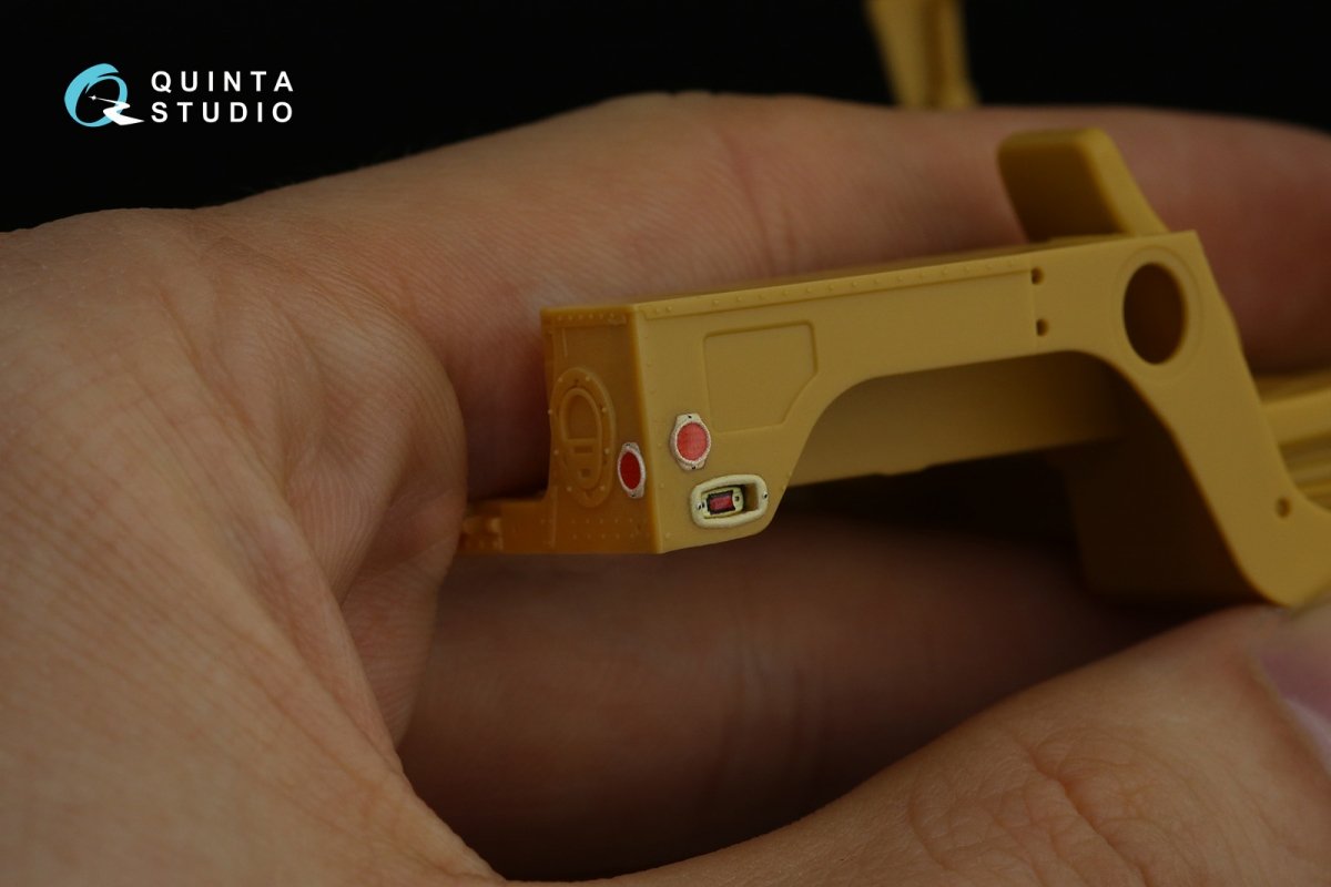Quinta Studio QD35043 HUMVEE Family 3D-Printed &amp;amp; coloured Interior on decal paper ( Bronco ) 1/35 – immagine 5