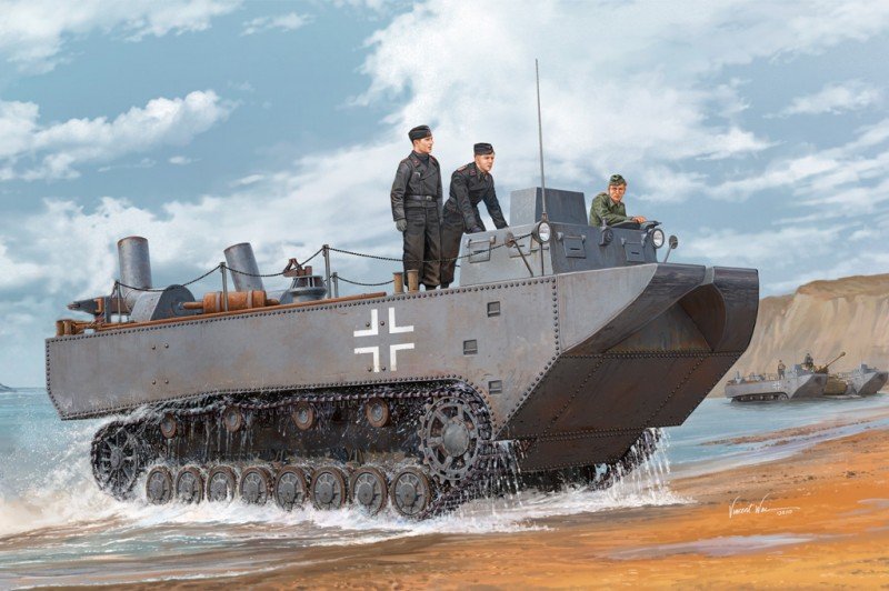 Hobby Boss 82461 German Land-Wasser-Schlepper II-Prototype 1/35