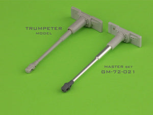 Master GM-72-021 PzKpfw VI Tiger I - MG-34 gun barrels &amp;amp; 88mm KwK36 L/56 with early muzzle break and standard gun mantlet 1/72 – Bild 2