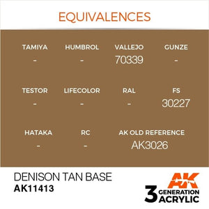 AK Interactive AK11413 Denison Tan Base 17ml – image 3