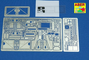 Aber 35149 Niemiecki ciagnik polgasienicowy Sd.Kfz 11/4 cz.1 zest.podst.(AFV) 1/35
