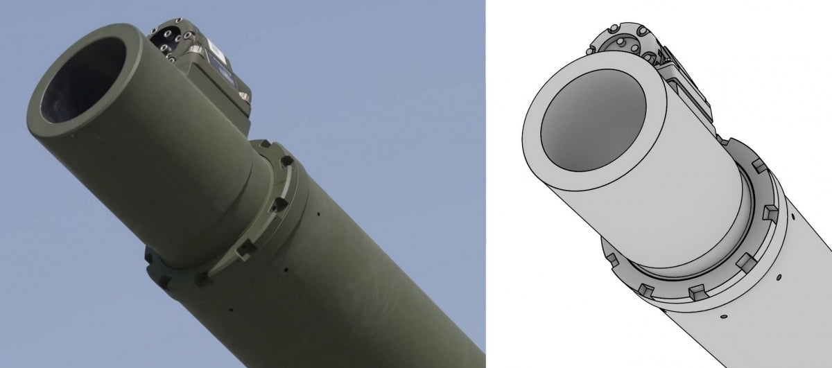 Master GM-35-060 K2 Black Panther - Hyundai WIA CN08 120mm 55cal gun barrel (for Academy model) 1/35 – image 24