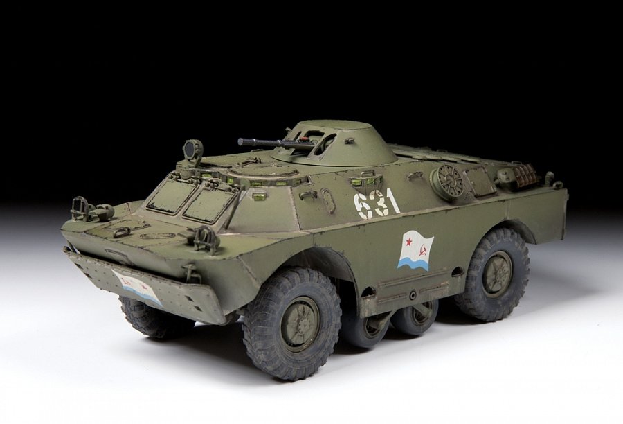 Zvezda 3638 Soviet Armored Reconnaissance Vehicle BDRM-2 1/35 – image 3