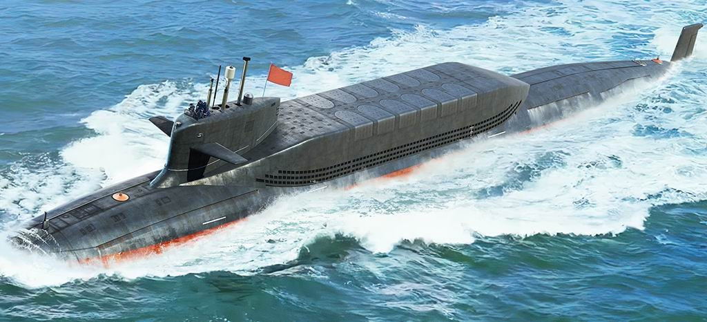 Hobby Boss 87025 PLAN Type 094A SNLE de classe Jin 1/700