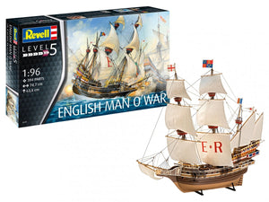 Revell 05429 Maquette anglaise Man O&amp;#39;War 1/96